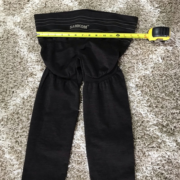 Sankom Women's Compression Slimming Posture Shaper Leggings BlackSize XXL - Picture 9 of 14